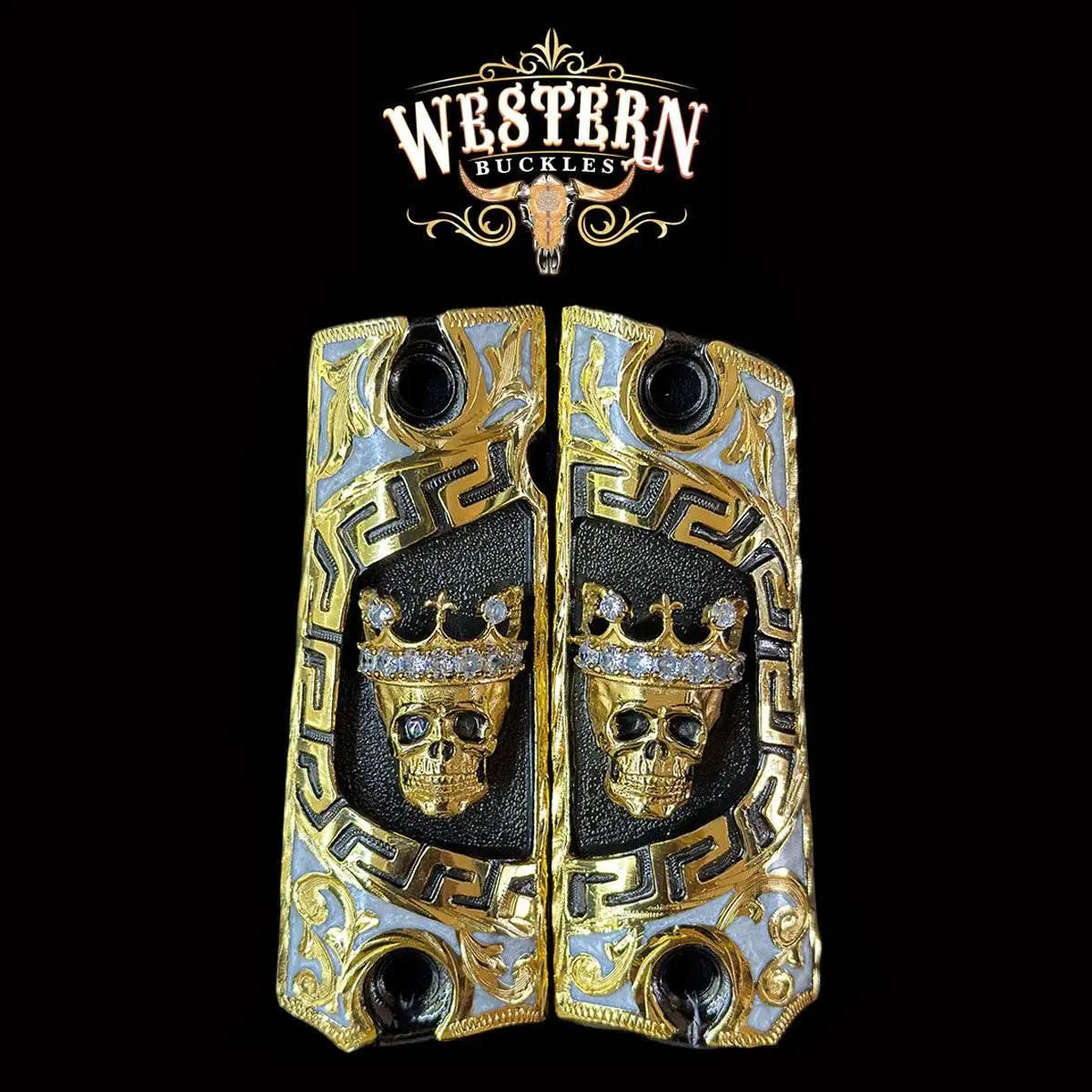 1911 Full Size Grips - Western Buckles