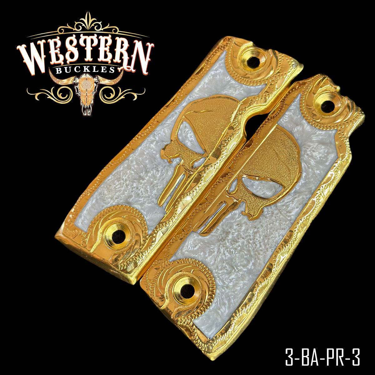 Cachas Colt Mustang 380 Punisher - Western Buckles