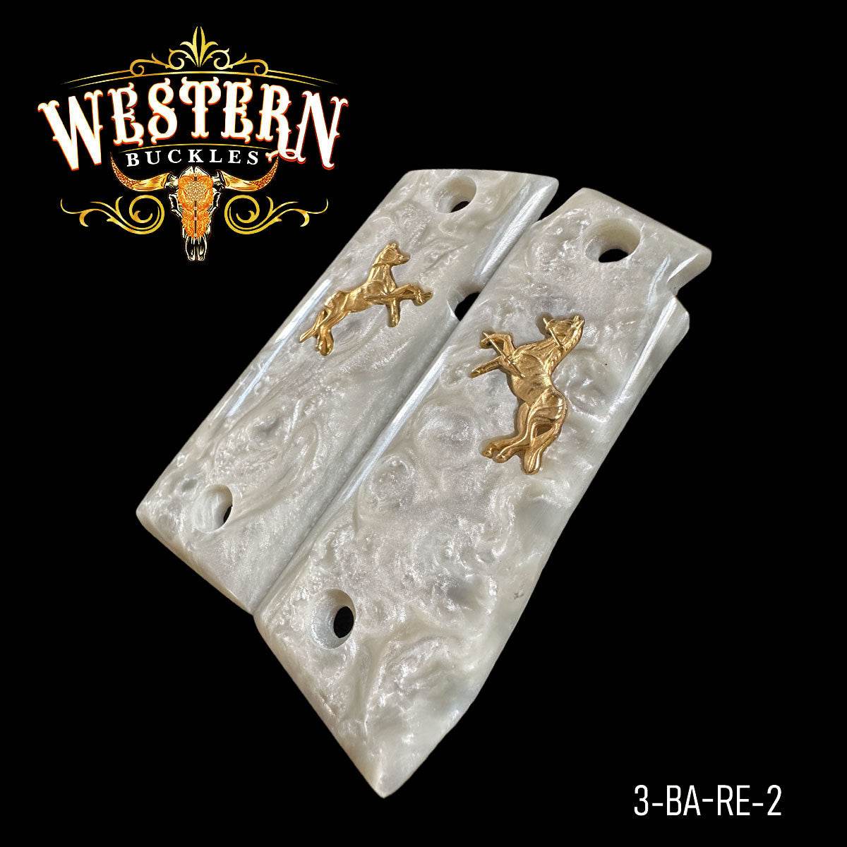 Cachas Para Mustang 380 Plus De Resina - Western Buckles