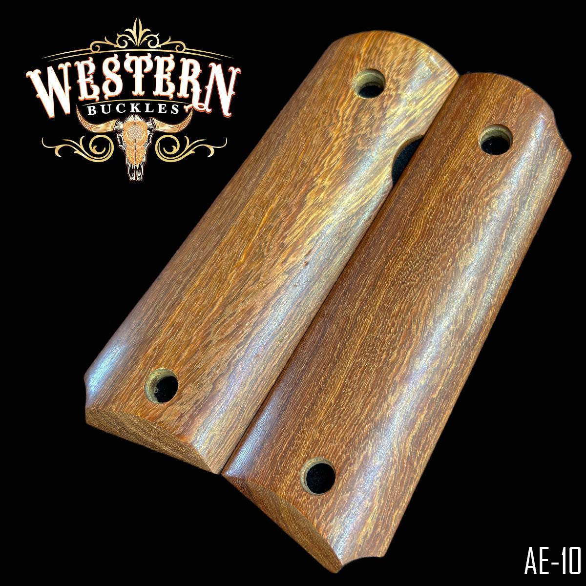 Cachas Colt 1911 Grips De Madera - Western Buckles