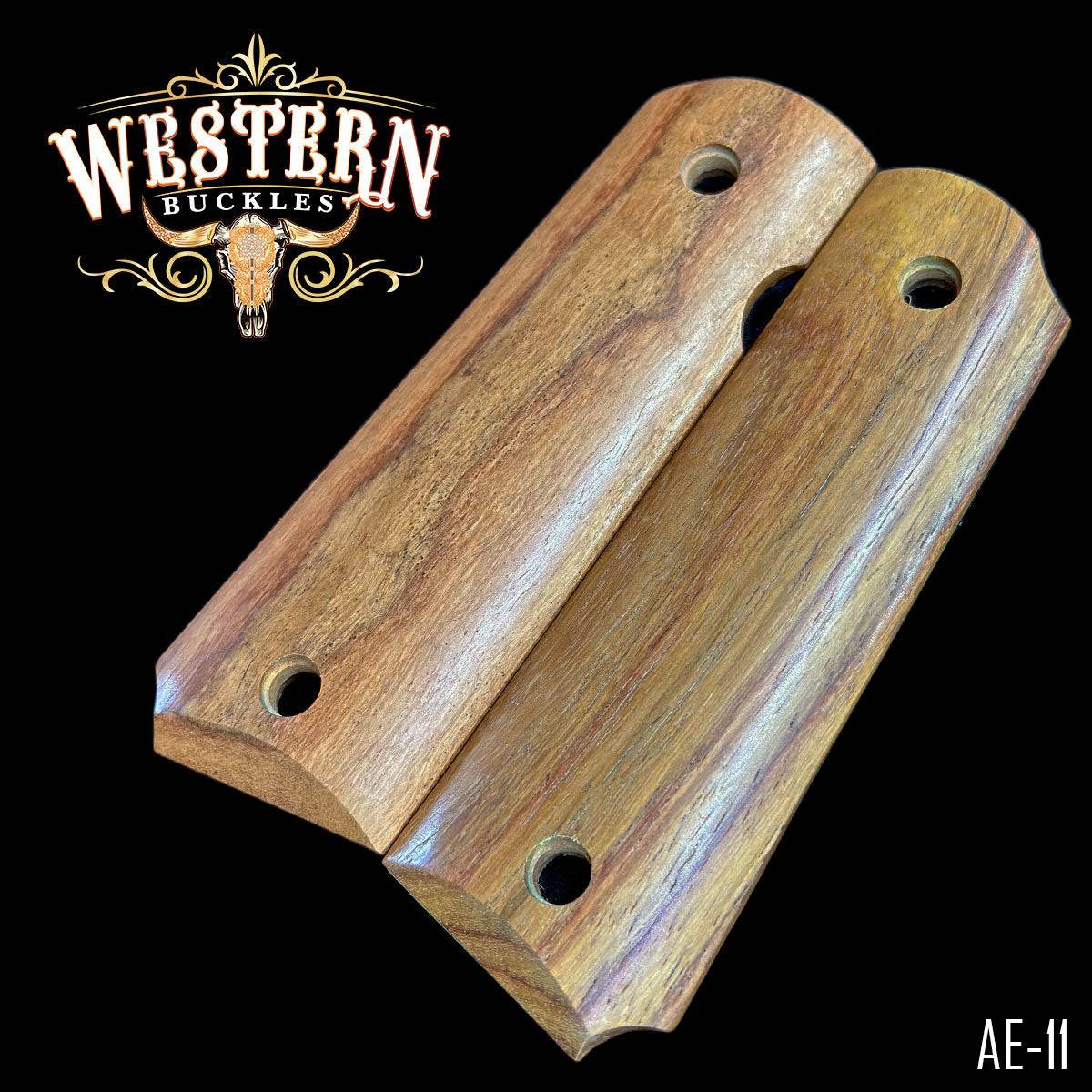 Cachas Colt 1911 Grips De Madera - Western Buckles