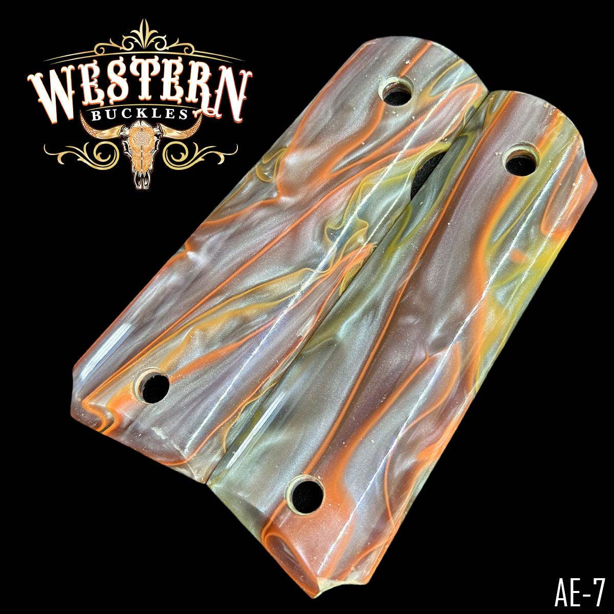Cachas Colt 1911 Grips De Resina Mix - Western Buckles