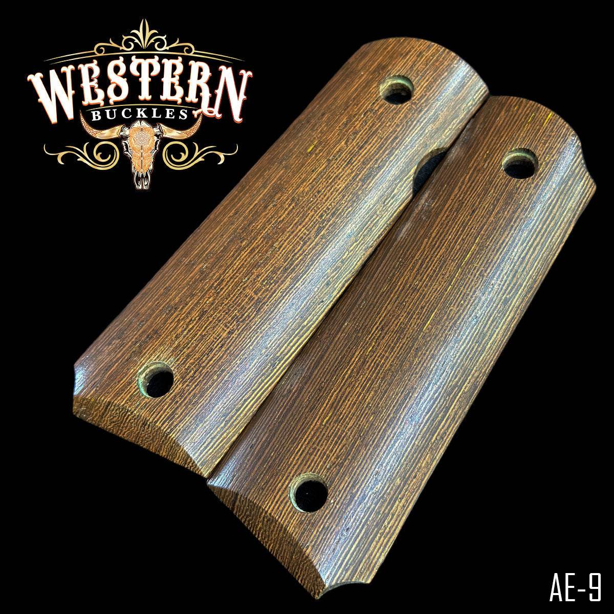Cachas Colt 1911 Grips De Madera - Western Buckles
