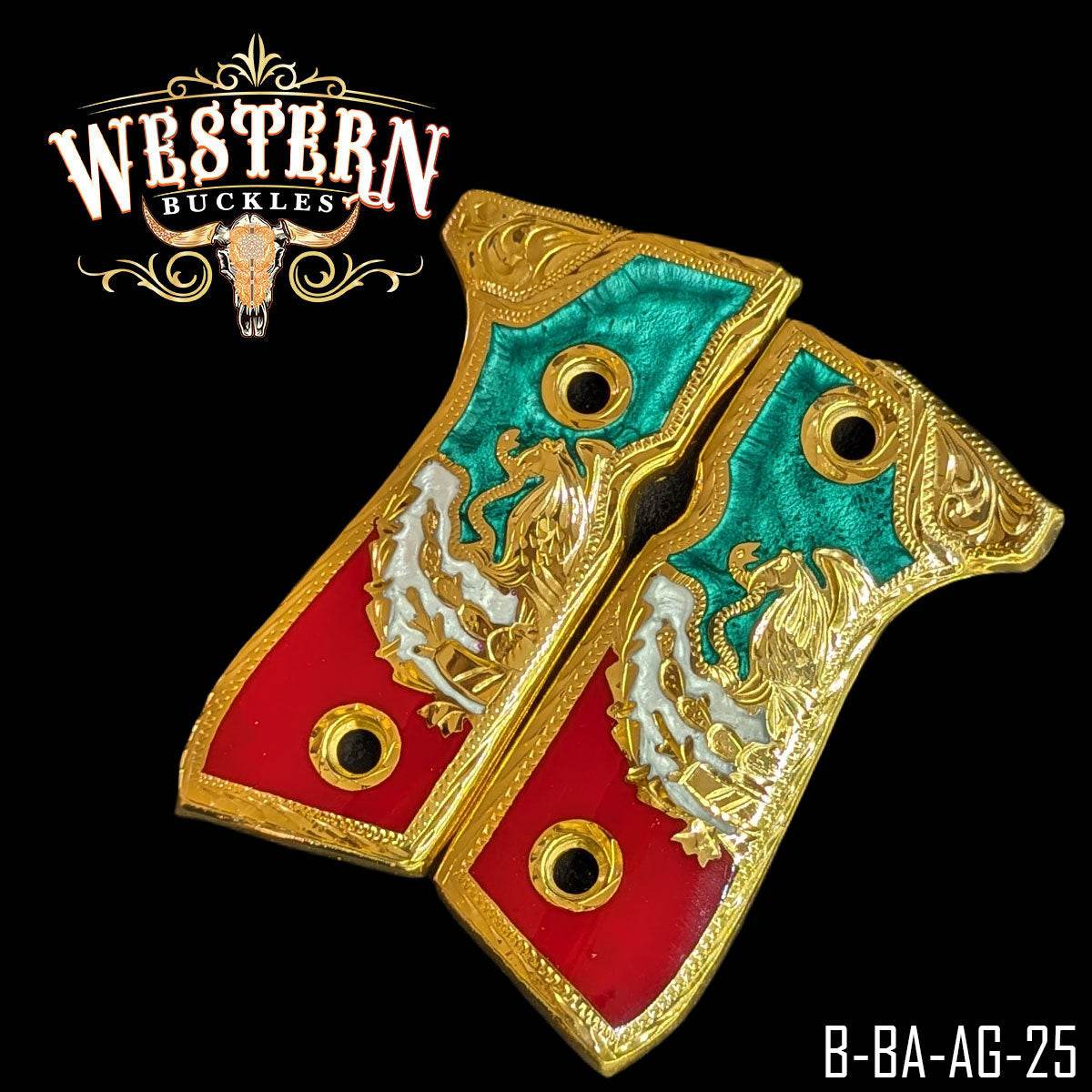 Cachas Beretta 92fs Grips Aguila - Western Buckles