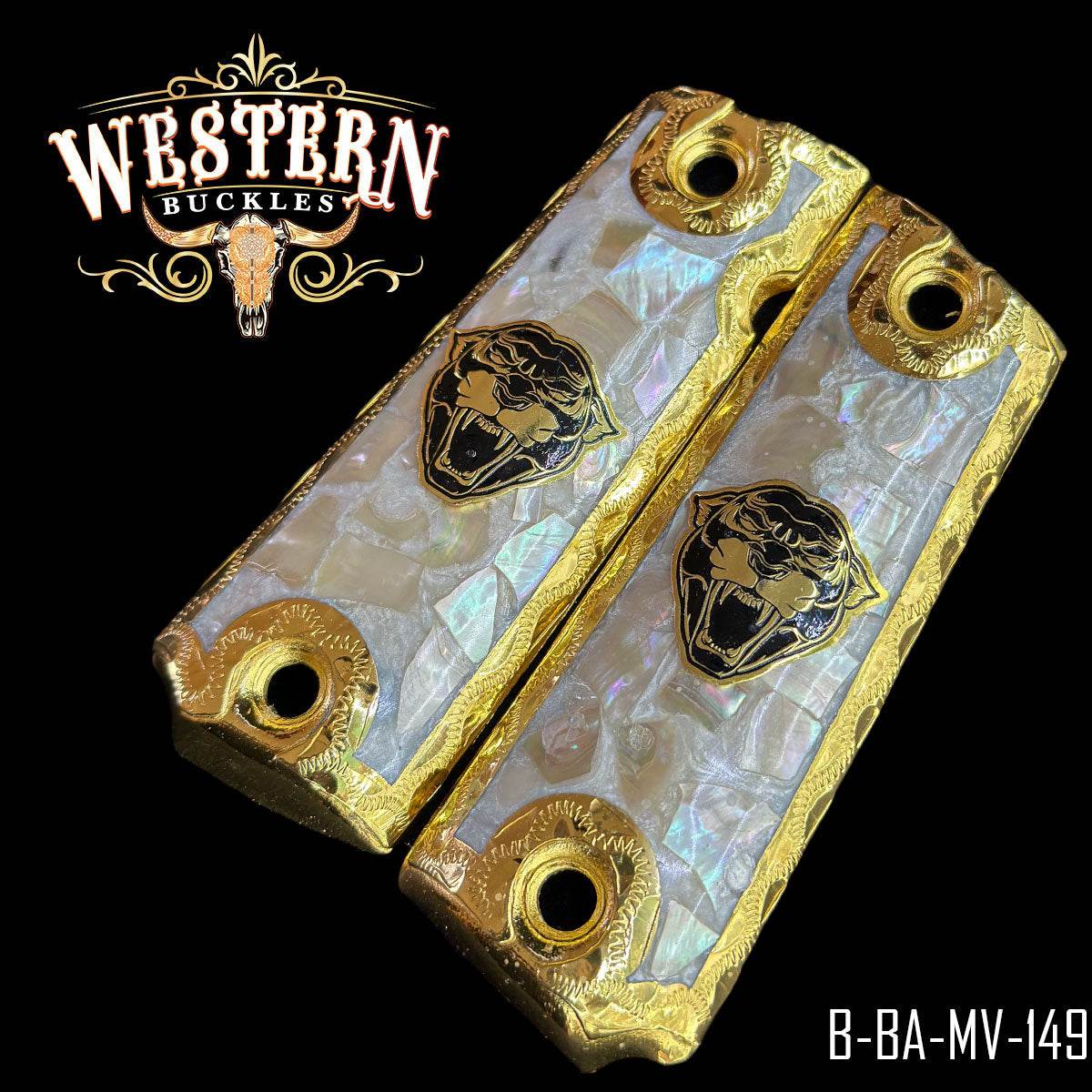 Cachas Colt 1911 Grips Pantera - Western Buckles
