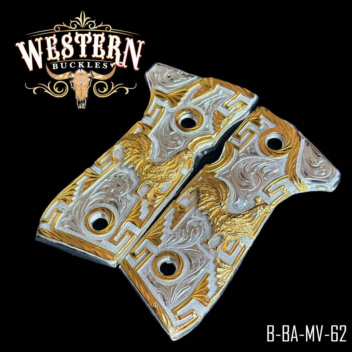 Cachas Beretta 92FS Grips Gallo - Western Buckles