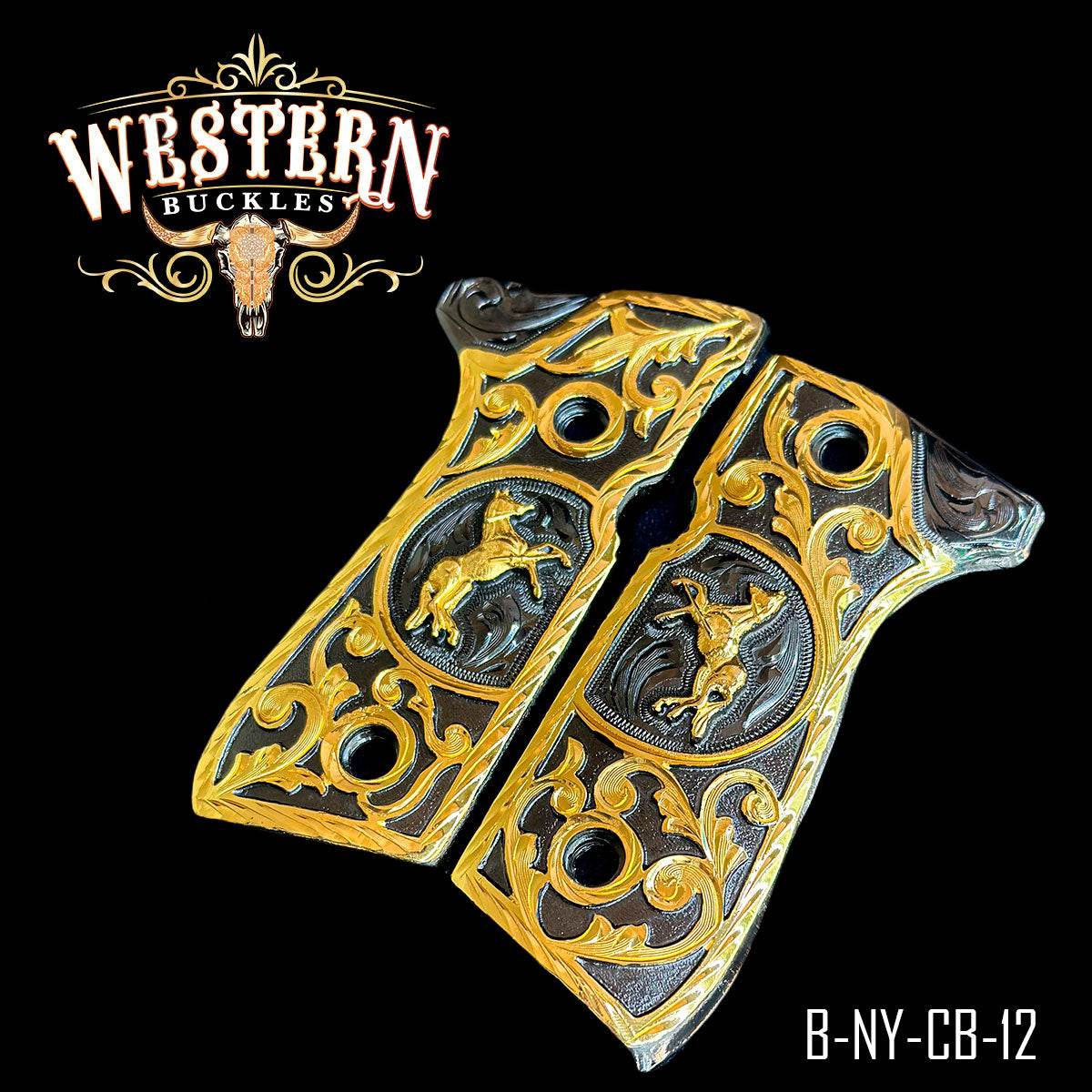 Cachas Beretta Caballos - Western Buckles