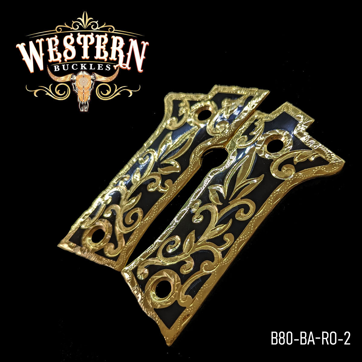 Cacha Beretta 80X Rameado Dorado/Resina