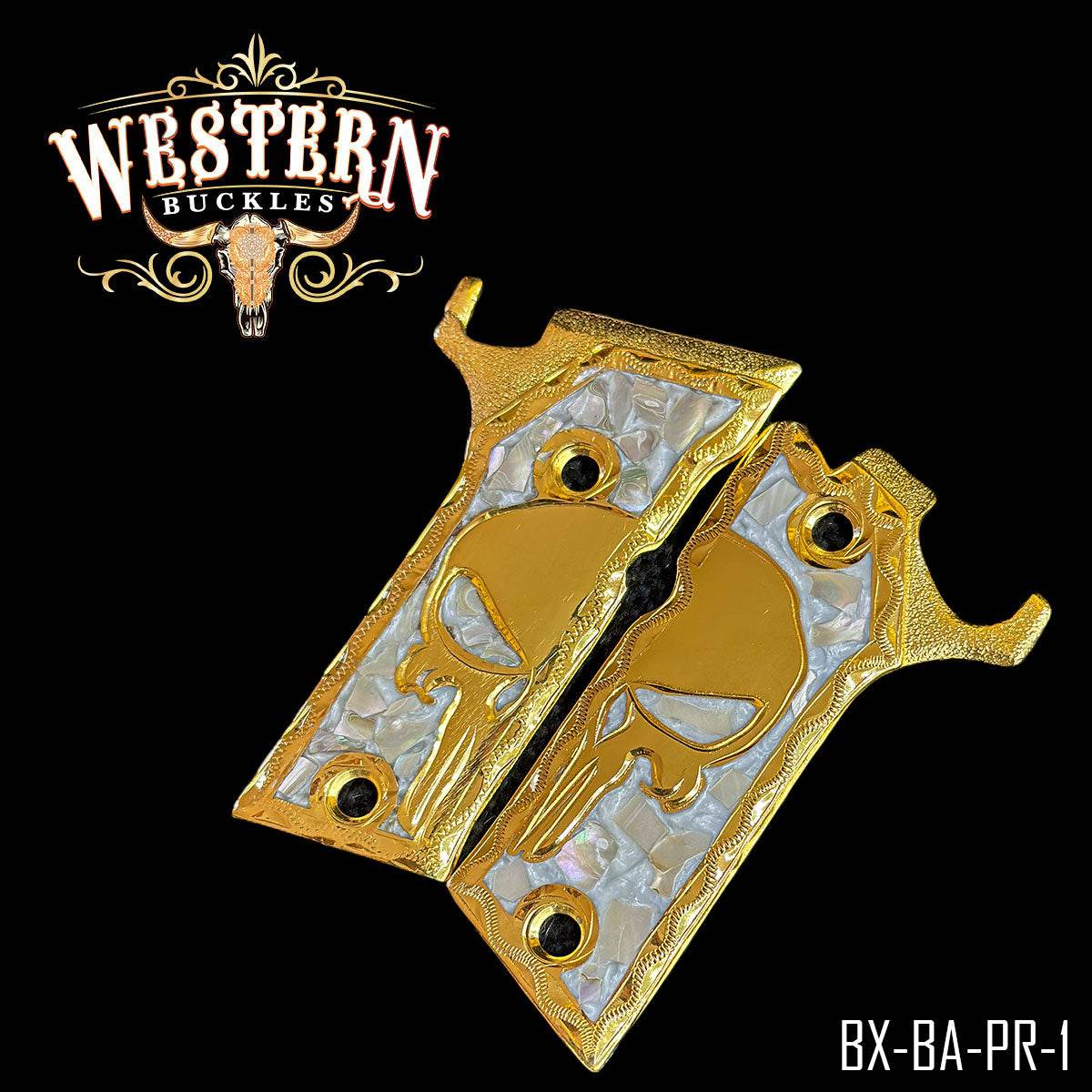 Cachas Beretta 92X Performance Grips Punisher - Western Buckles