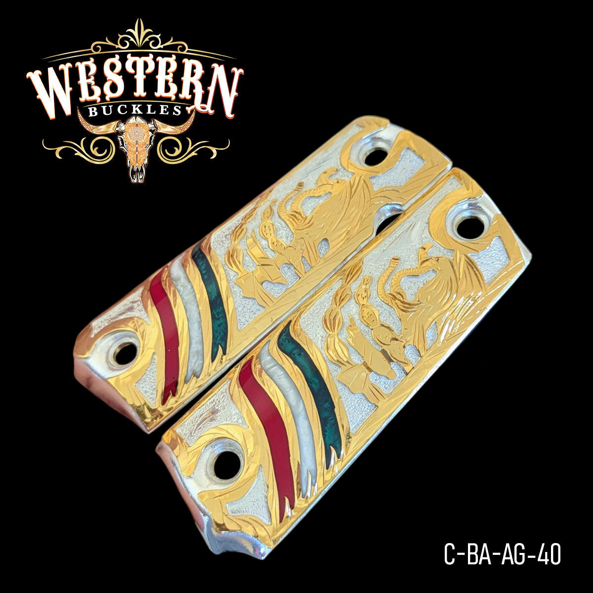 Cachas Colt 1911 Grips Aguila Nacional Resina