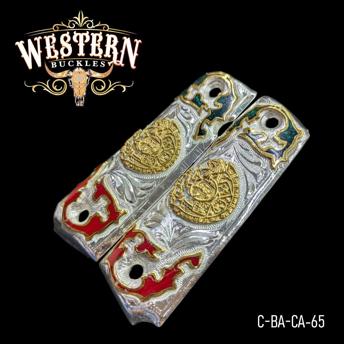 Cachas Colt 1911 Colt Calendario Plata y Resina