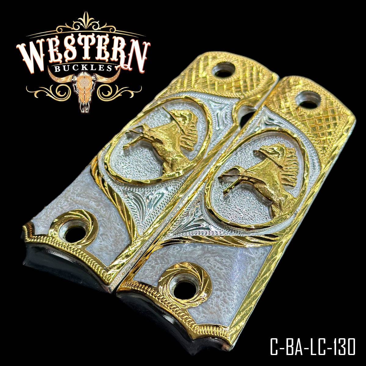Cachas Colt 1911 Grips Logo Colt Resina - Western Buckles