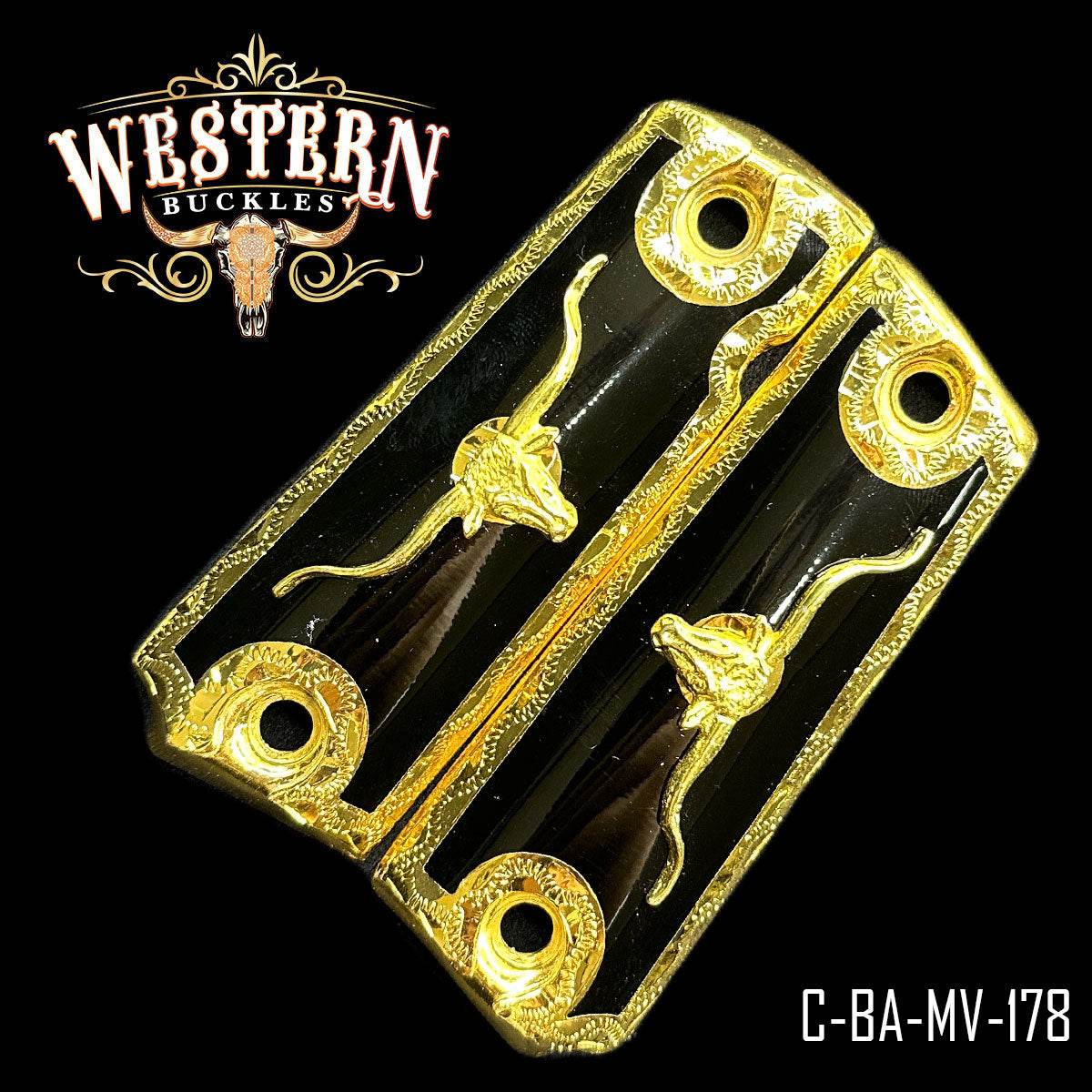 Cacha Colt Logo Taurus Resina - Western Buckles
