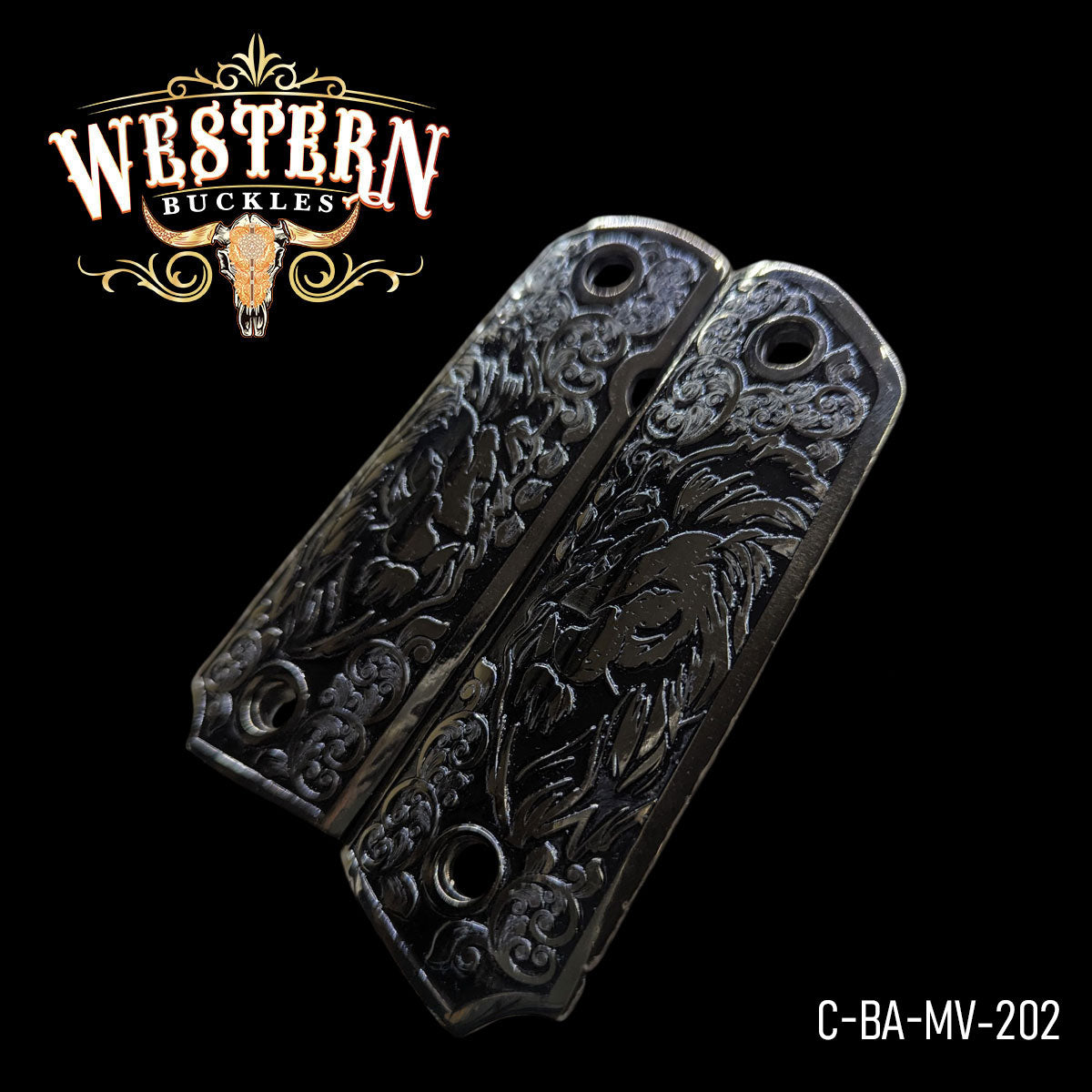 Cachas Colt 1911 Leon Negro