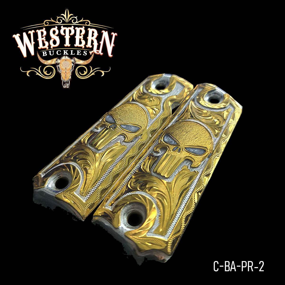 Cacha Colt 1911 El Castigador Rameado - Western Buckles