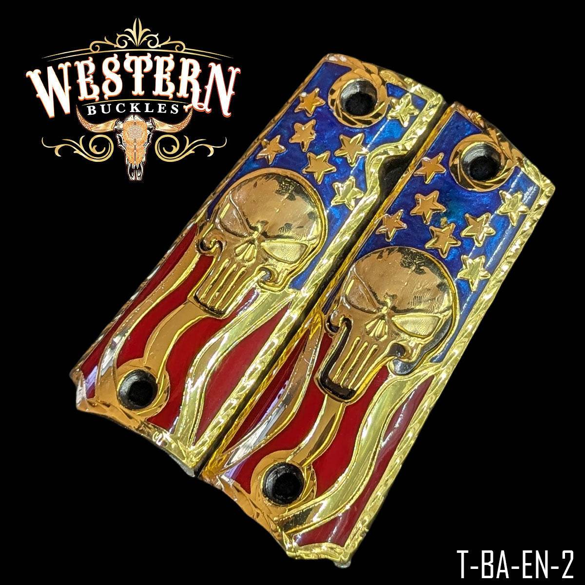 Cachas Colt 1911 Grips Punisher Resina - Western Buckles