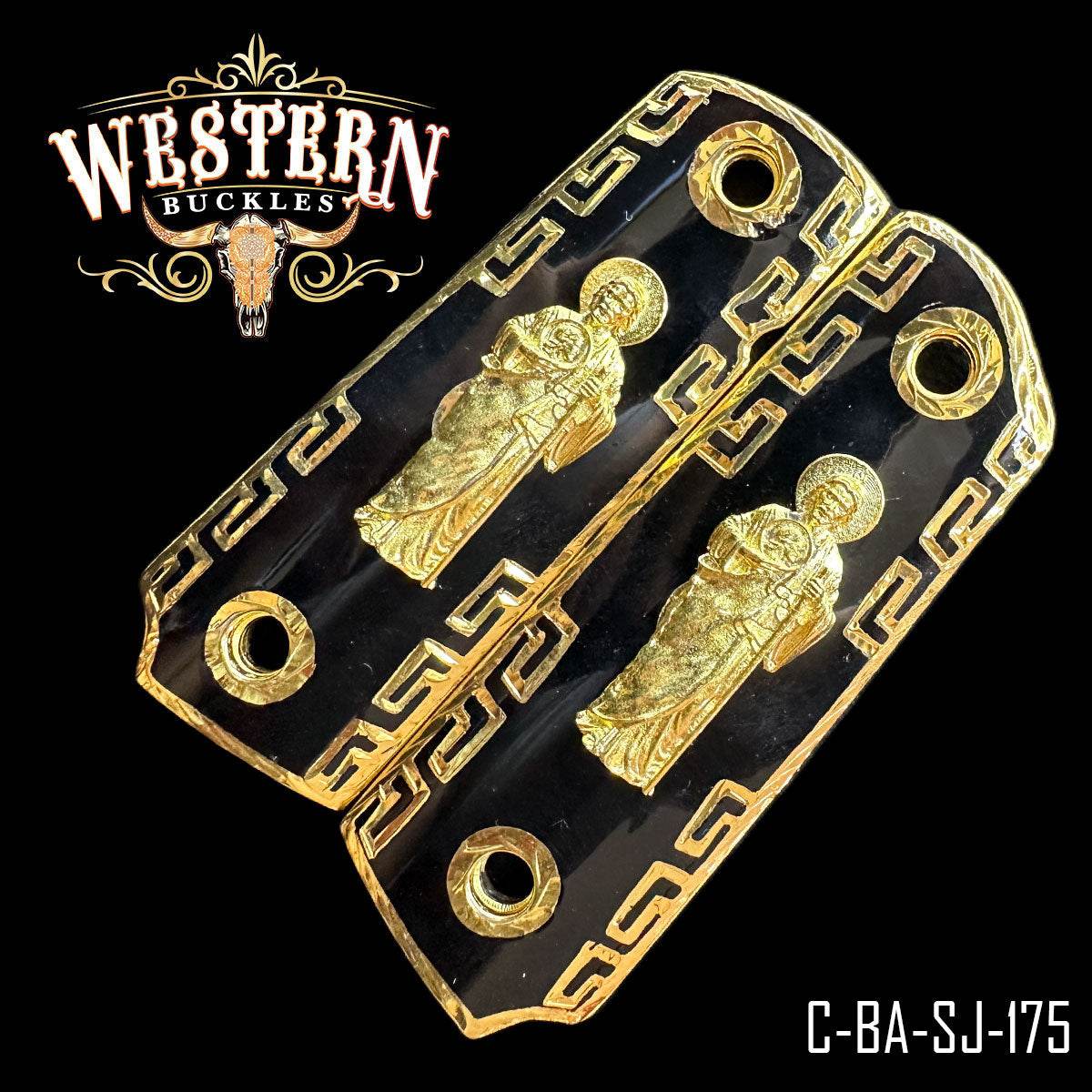 Cachas Colt 1911 Grips San Judas Resina - Western Buckles