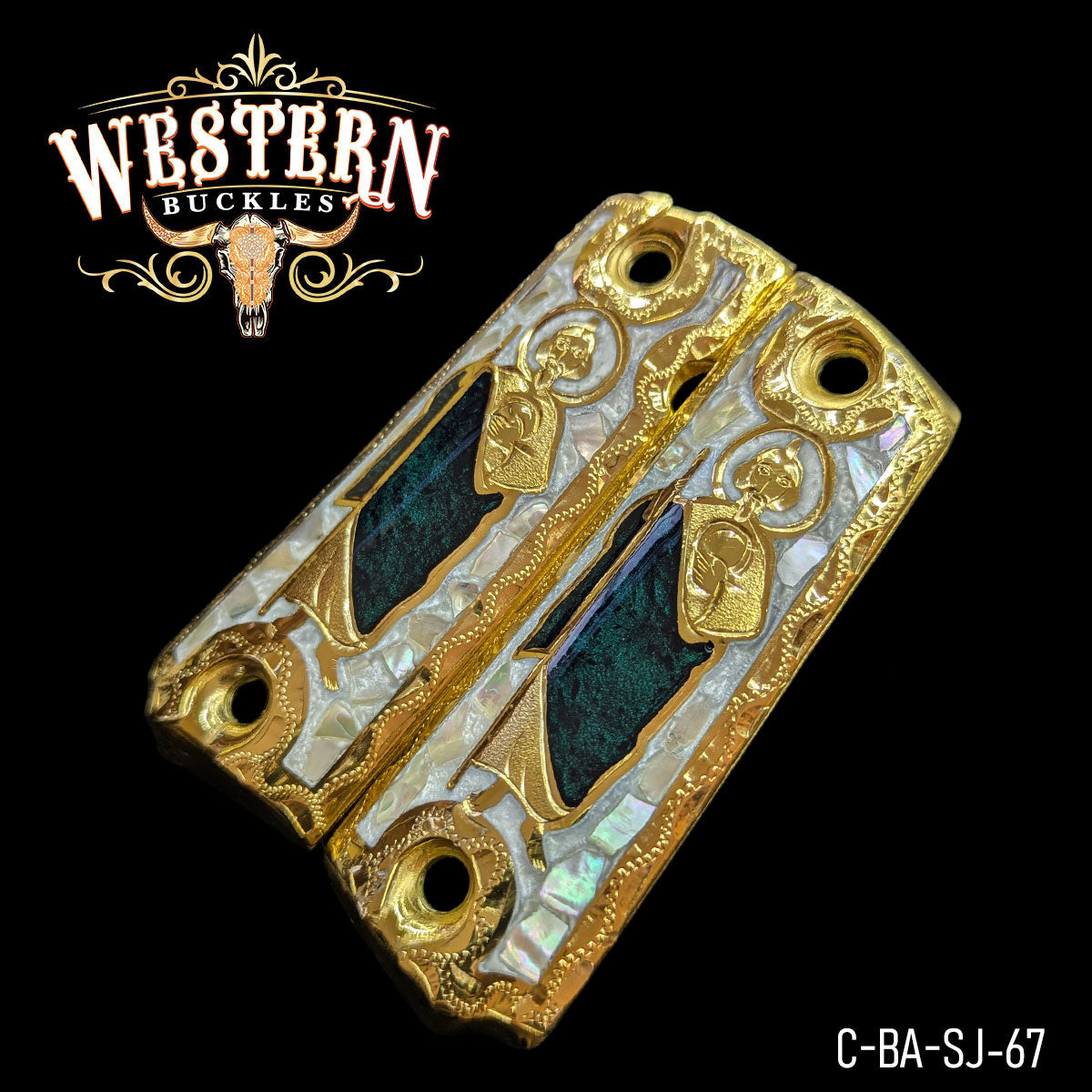 Cachas Colt 1911 Grips San Judas Resina