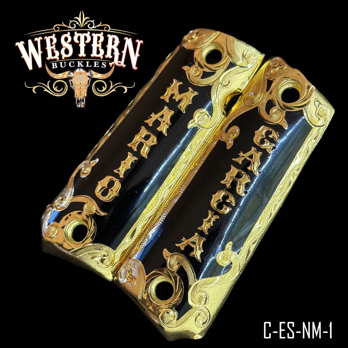 Cachas Colt 1911 Grips Mario Garcia - Western Buckles