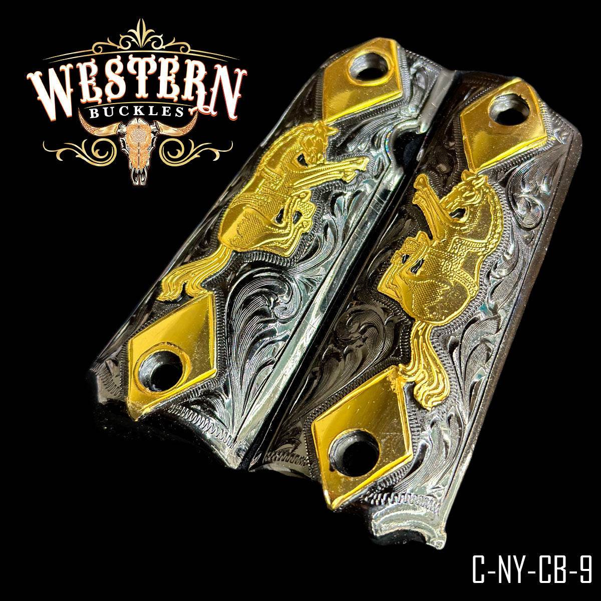 Cachas Colt 1911 Caballo - Western Buckles