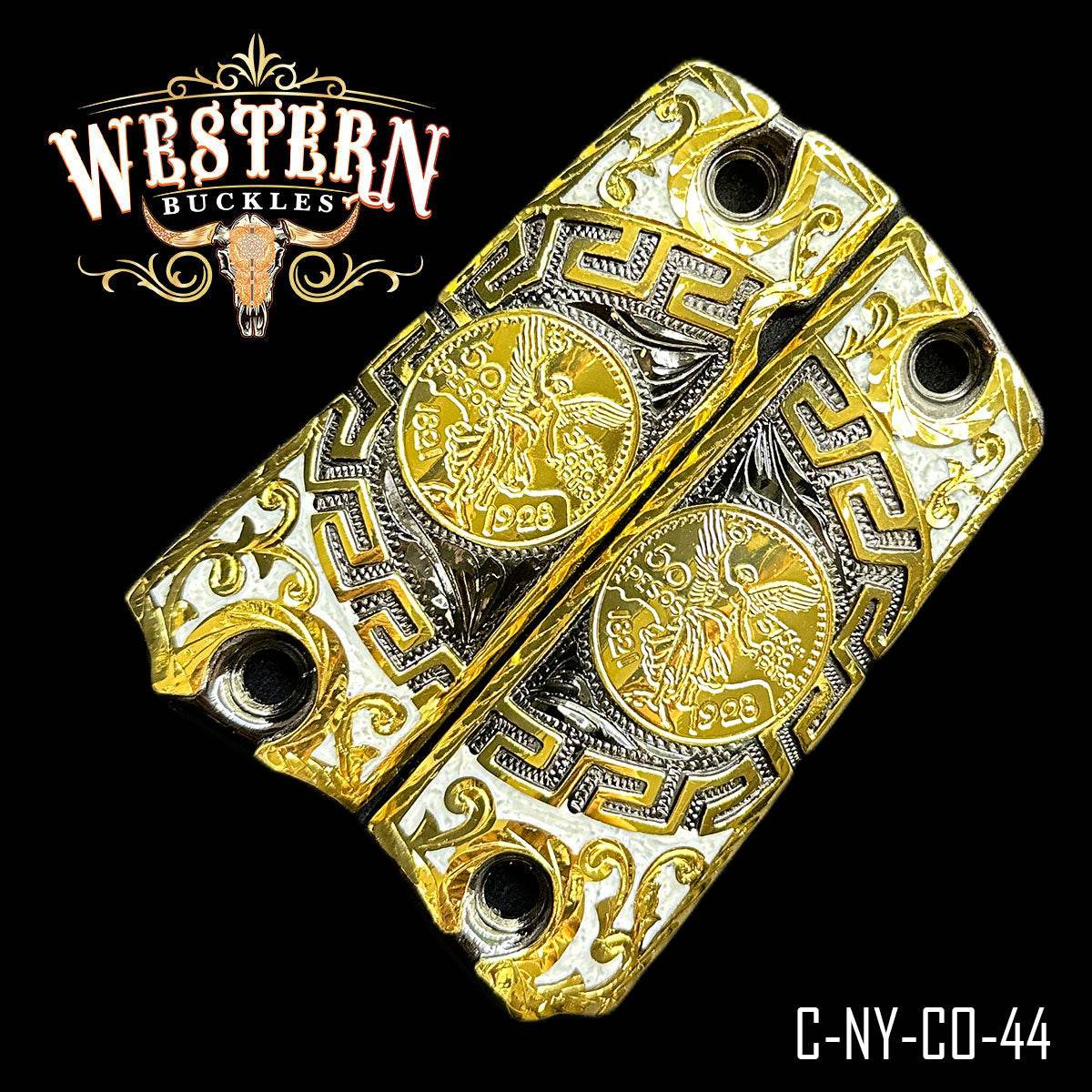 Cacha Colt Centenario Rameado - Western Buckles