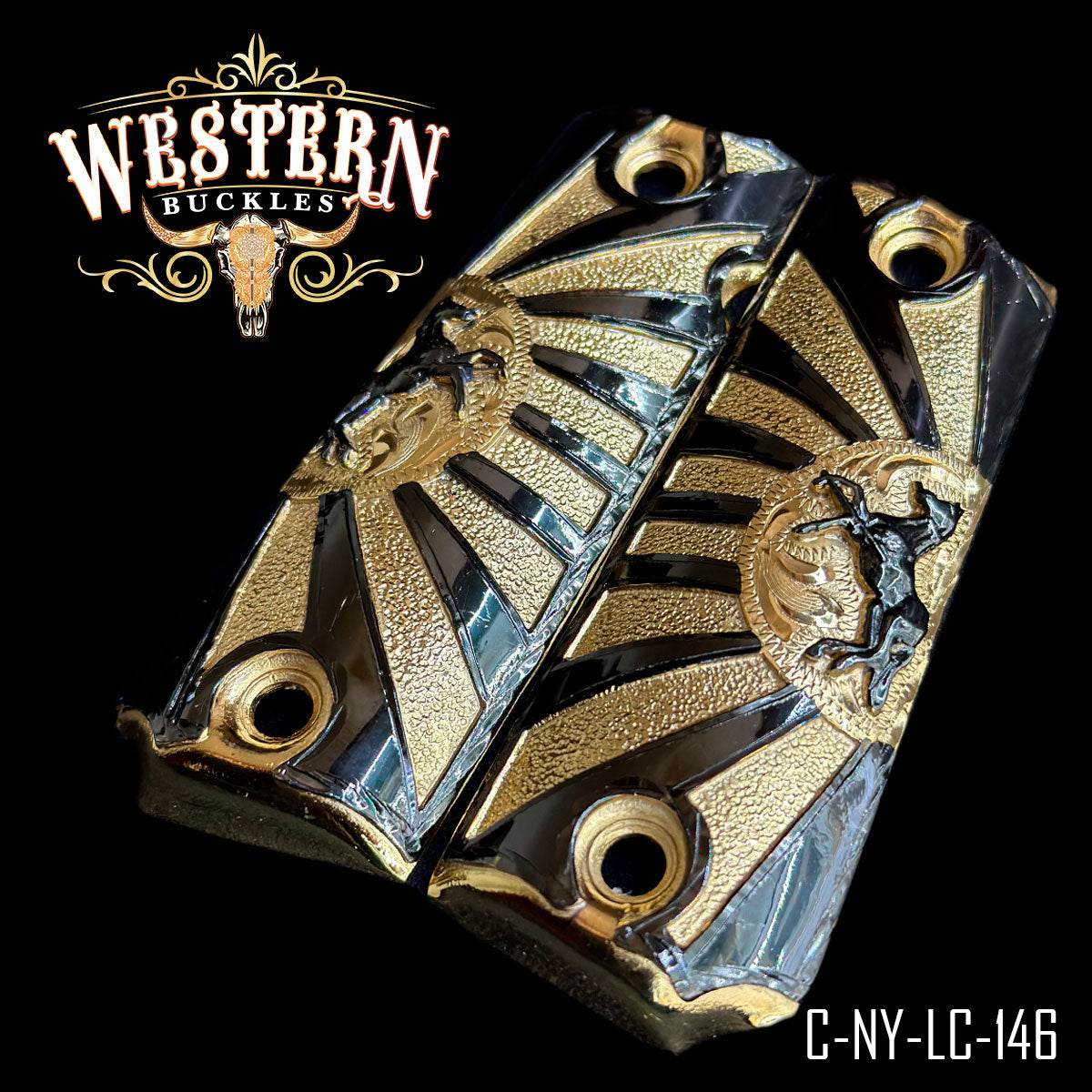 Cachas Colt 1911 Caballo Colt - Western Buckles