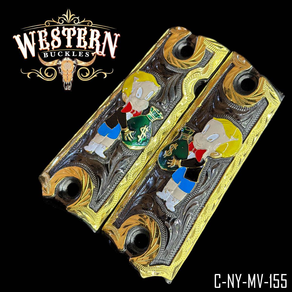 Cachas Colt 1911 Grips Ricky Ricon - Western Buckles