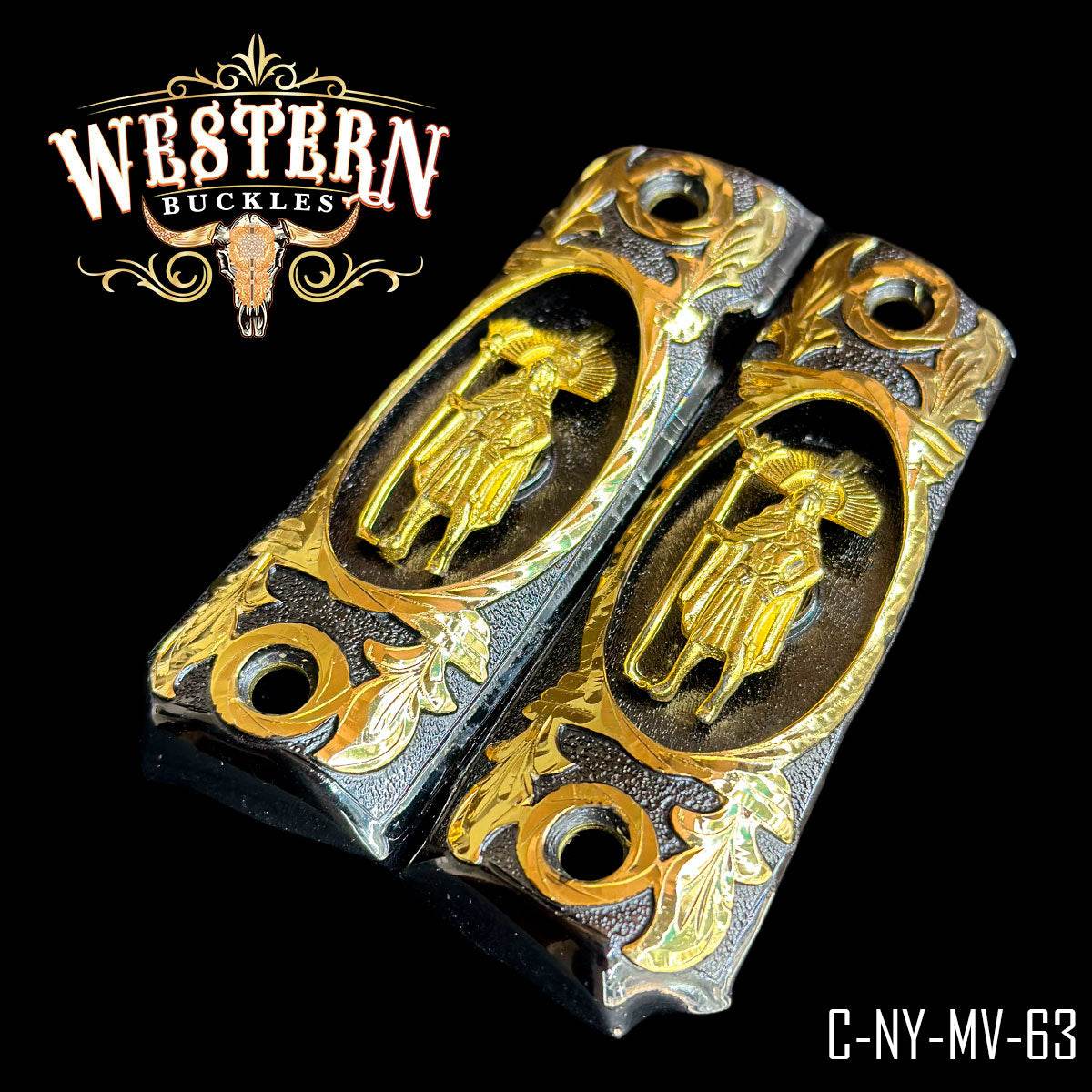 Cachas Colt 1911 Moctezuma - Western Buckles