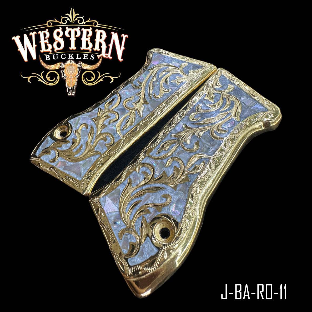Cachas Jericho 941 9mm Rameado y Resina - Western Buckles