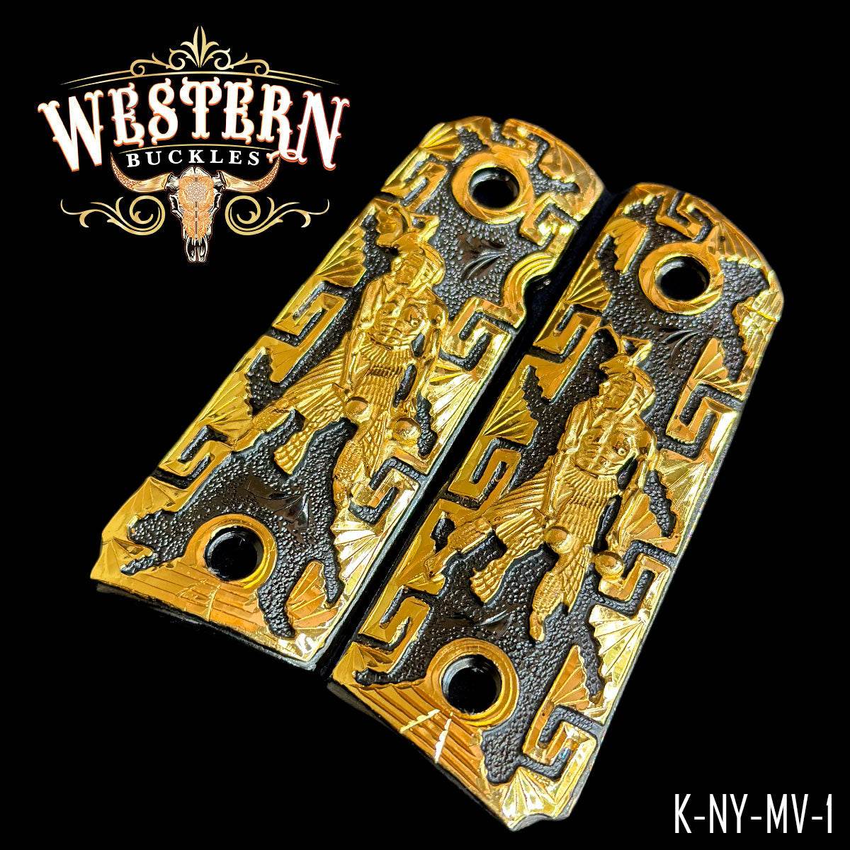 Cacha Colt Compact Guerrero - Western Buckles