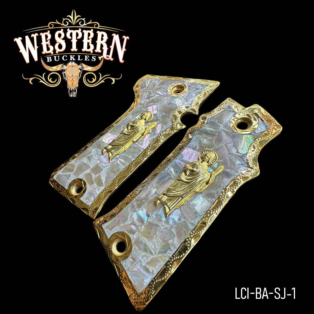 Cachas Llama Model XI-B Auction Oro - Western Buckles
