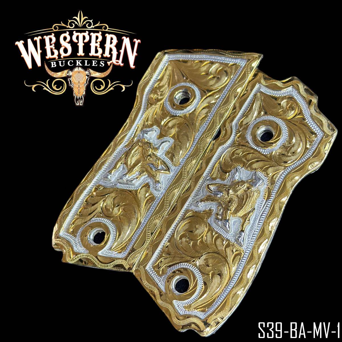 Cachas Smith & Wesson 39 9mm Toro - Western Buckles
