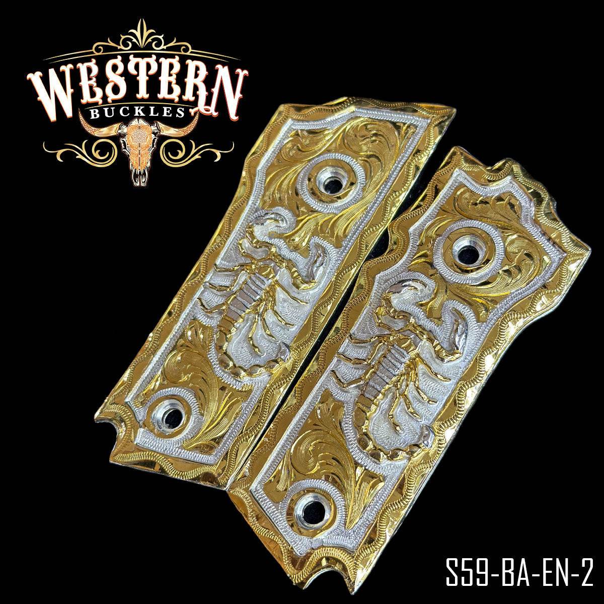 Cachas Smith & Wesson 59 Escorpion - Western Buckles