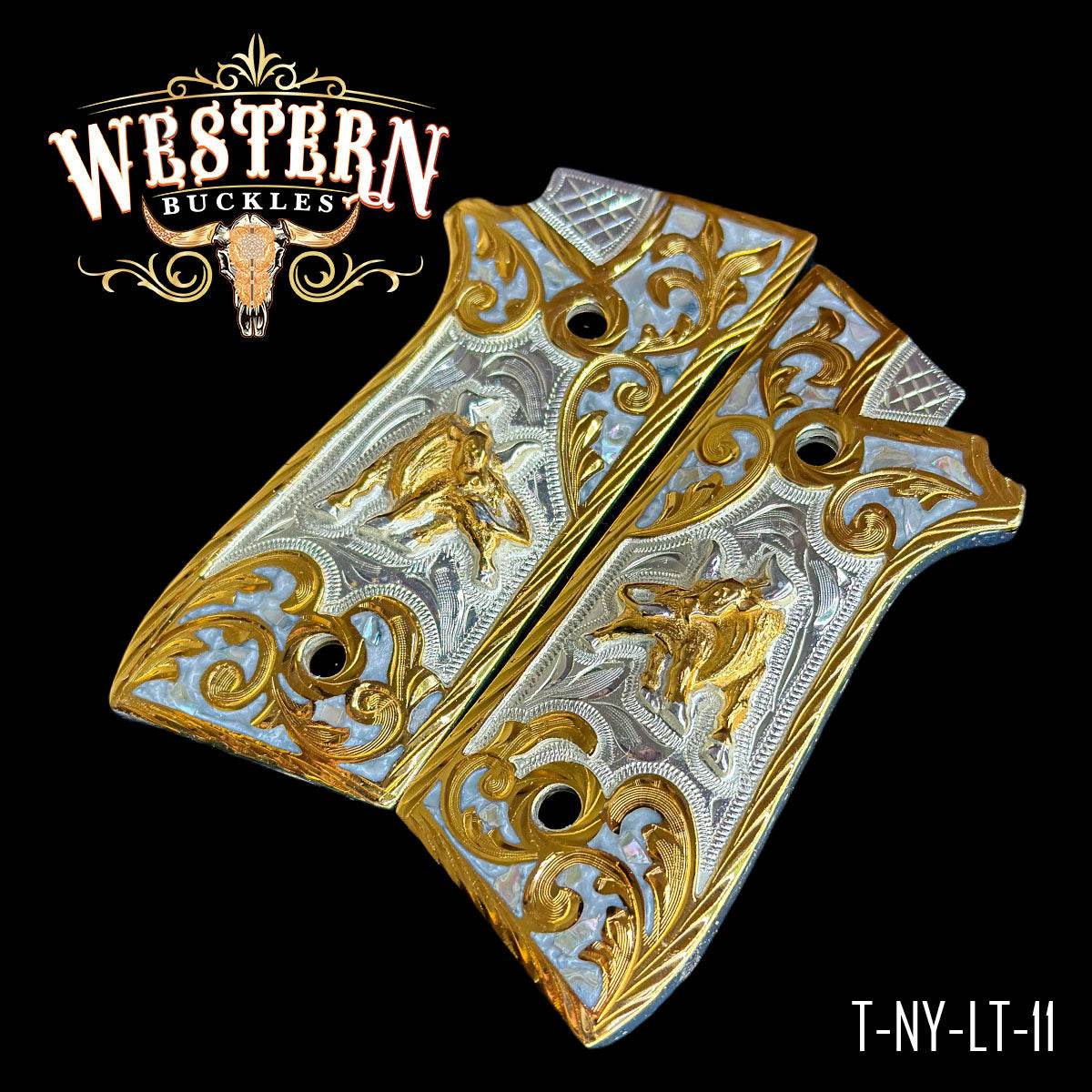Cachas Taurus PT92 Logo Taurus - Western Buckles