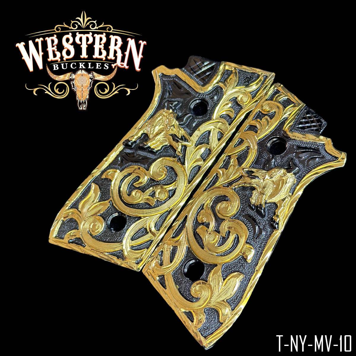 Cachas Taurus PT92 Grips Logo Taurus - Western Buckles