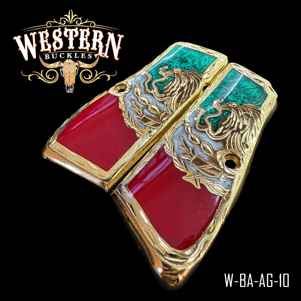 Cacha Browning Bandera Nacional Resina.