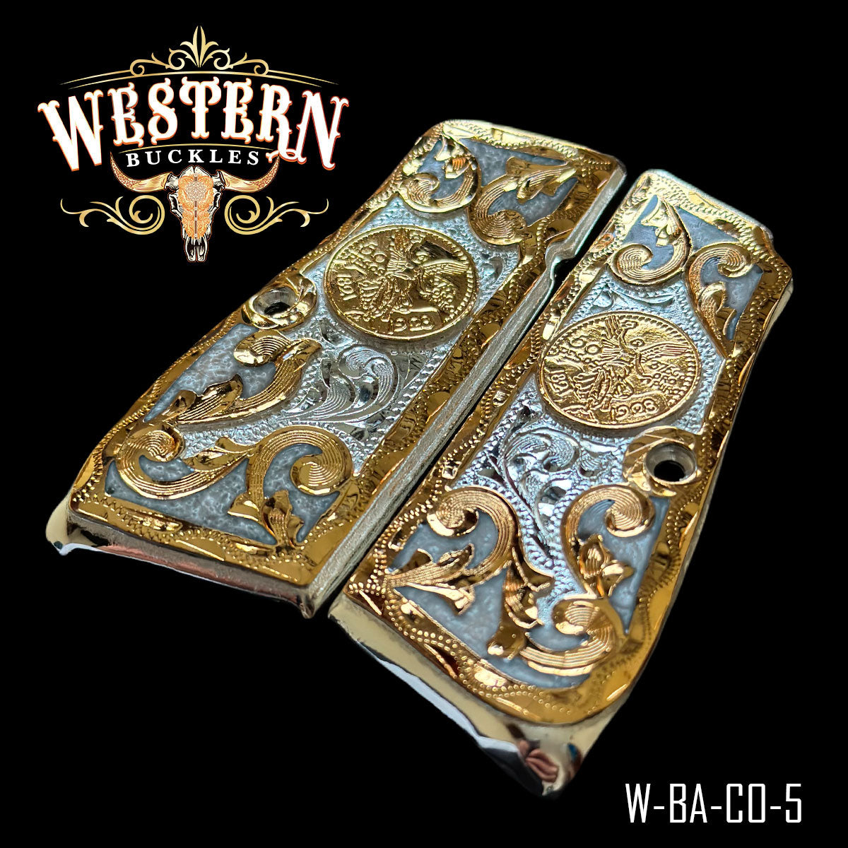 Cachas Browning HP 9MM Grips Centenario