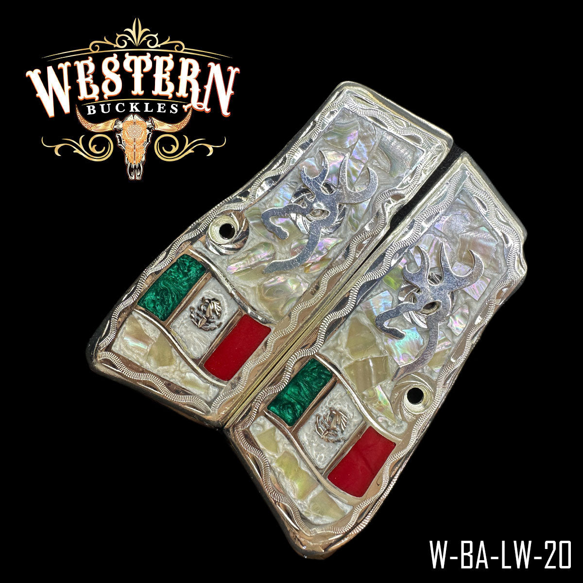 Cachas Browning High Power Logo Browning Resina.