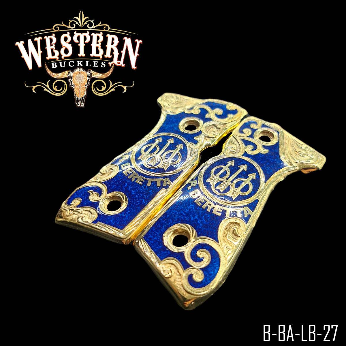 Cachas Beretta 92fs Grips Logo Beretta Resina - Western Buckles