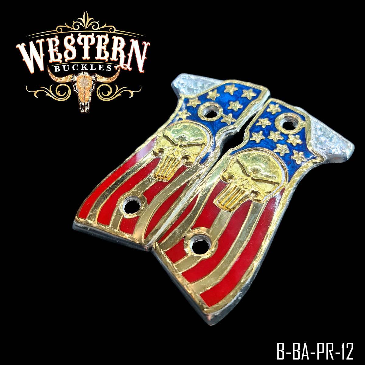 Cacha Beretta 92fs El Castigador Resina - Western Buckles