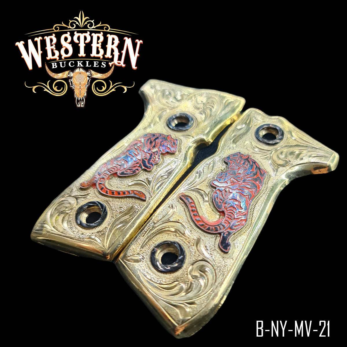 Cacha Beretta Tigre - Western Buckles