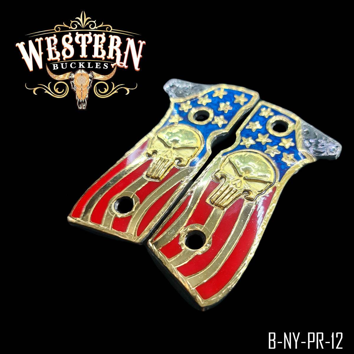 Cacha Beretta 92fs El Castigador Resina - Western Buckles