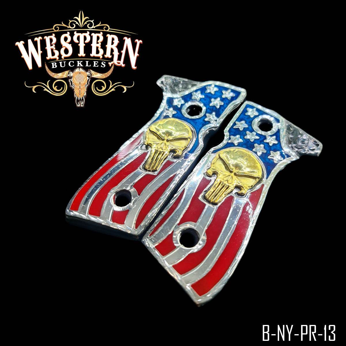 Cacha Beretta 92fs El Castigador Resina - Western Buckles