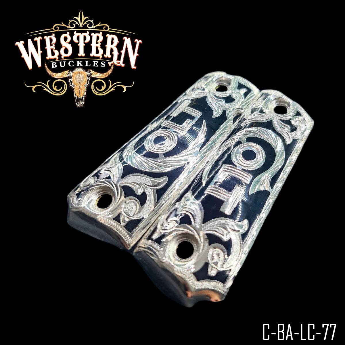 Cachas Colt 1911 Grips Logo Colt Resina - Western Buckles