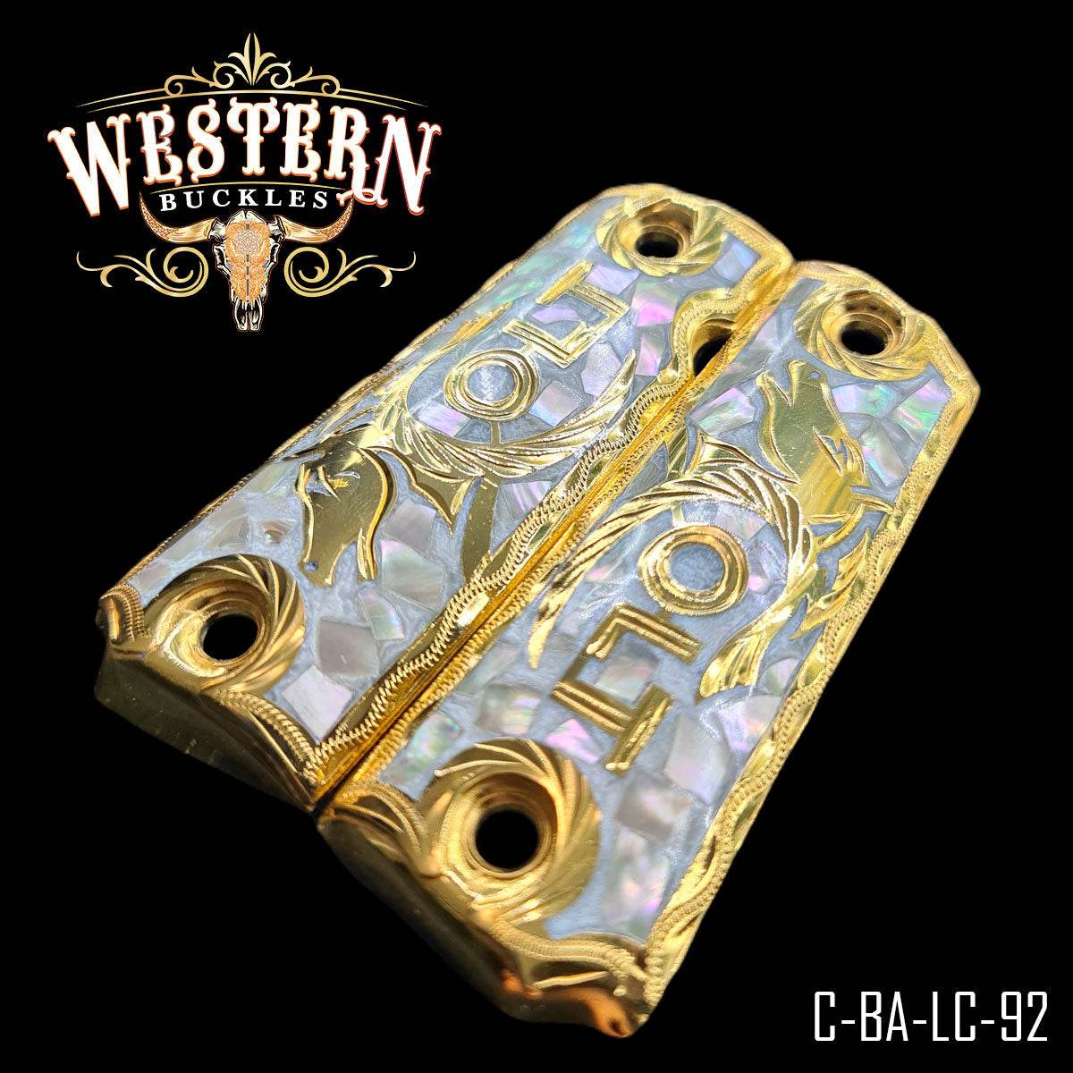 Cachas Colt 1911 Grips Logo Colt Resina - Western Buckles