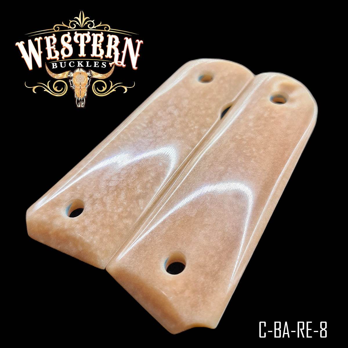 Cacha Colt 1911 De Resina Ocre - Western Buckles