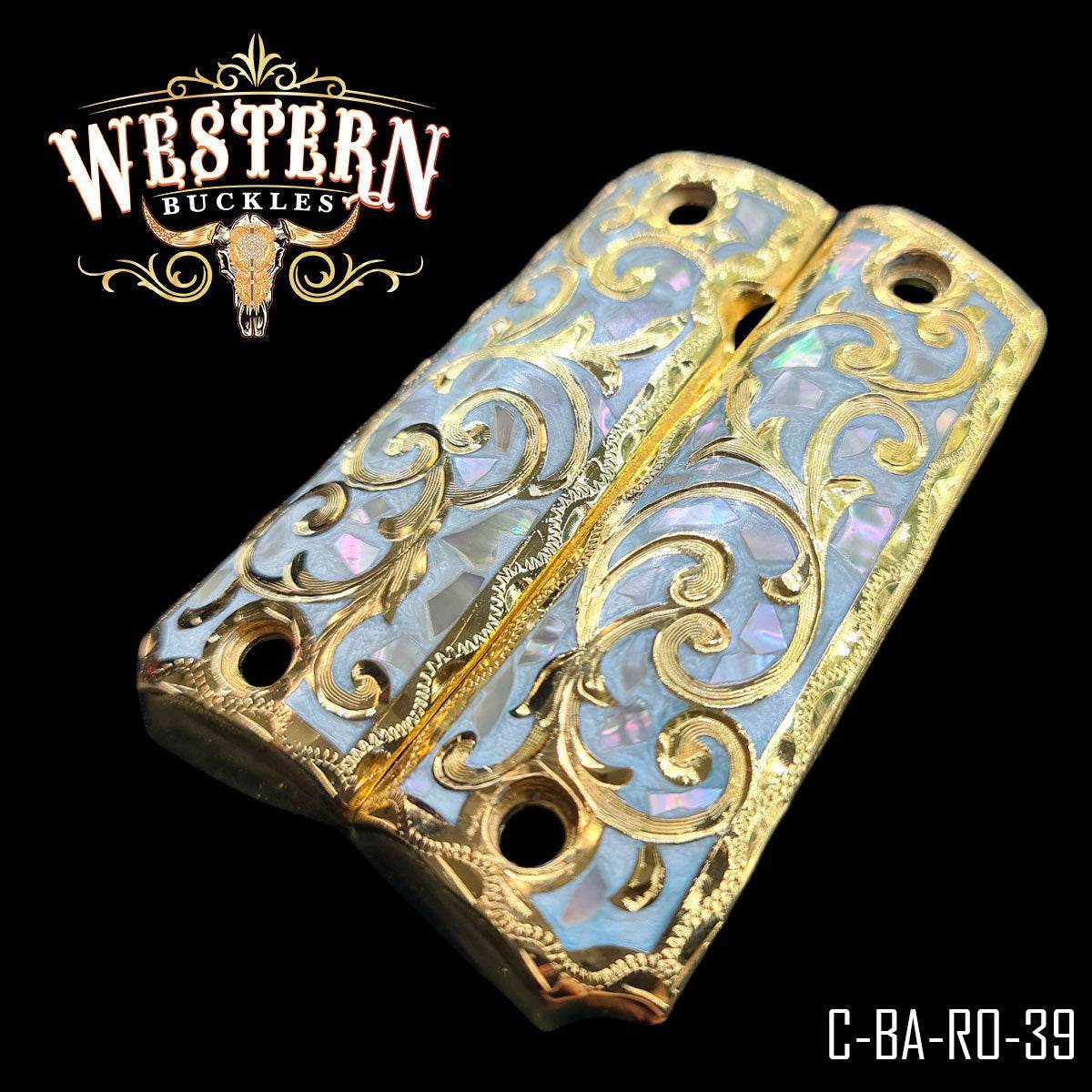 Cachas Colt 1911 Grips Rameada Resina - Western Buckles