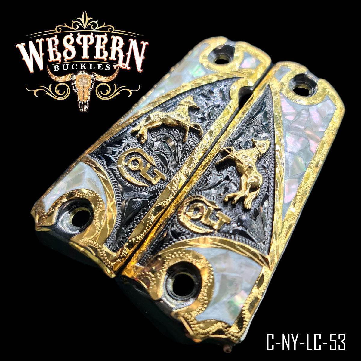 Cacha Colt Caballo Colt - Western Buckles