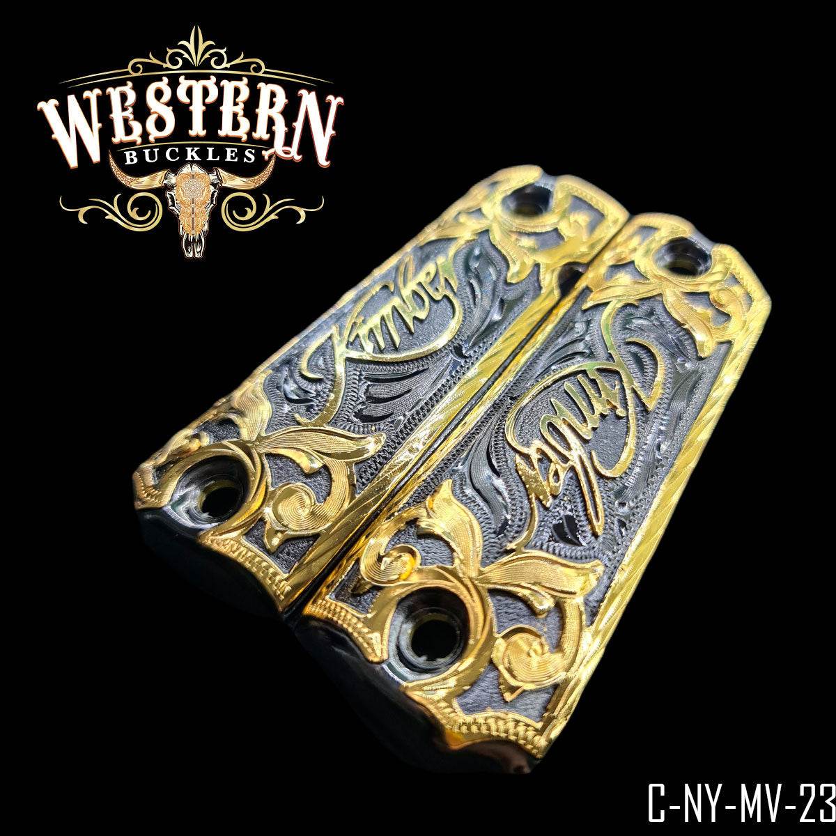 Cachas Colt 1911 Grips Kimber Rameado - Western Buckles