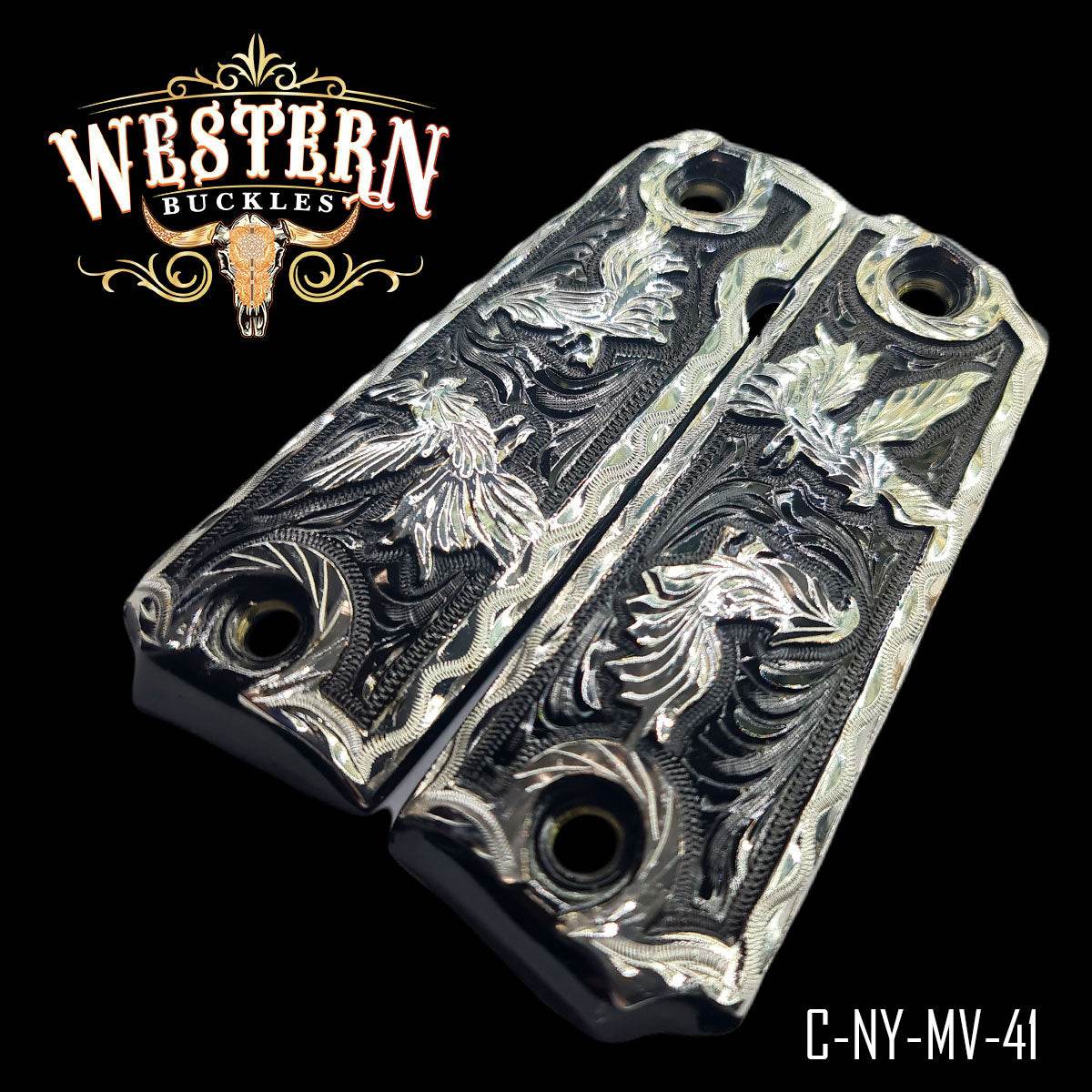 Cacha Colt Gallo Rameado - Western Buckles